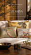 Coussins en soieries japonaises vintage de Nishijin – Sinapango Interiors Paris
