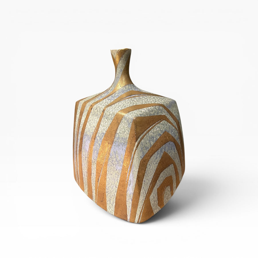 Suzuki Kenji 鈴木健司, vase en céramique signé