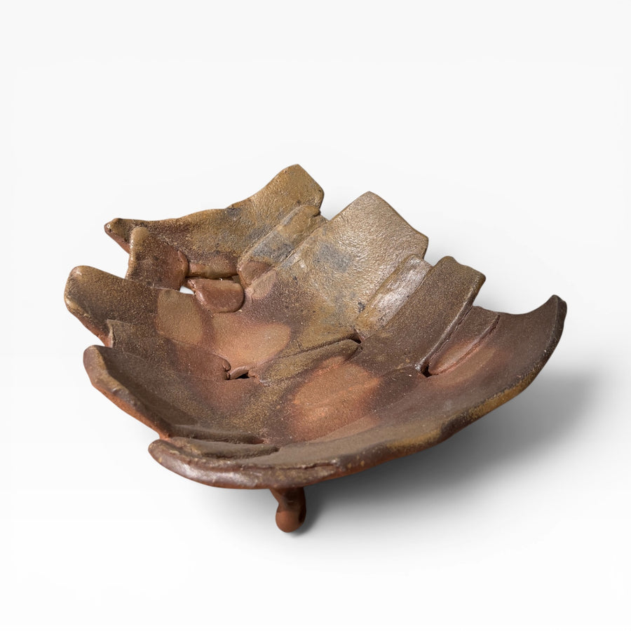 Coupe Bizen par Sueishi Taisetsu, Japon, fin du XXe siècle ou début du XXIe siècle