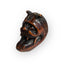 Netsuke en buis représentant le masque Noh de Hannya, Japon, époque Edo