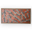 PLAQUE EN CÉRAMIQUE GRAVÉE ET ÉMAILLÉE, ASANO MASARU, VERS 1980.