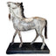 Grande sculpture - Cheval blanc Hakuba, Japon époque Edo
