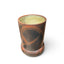 Grand vase japonais Himon no hanaike par Dohi Man, décor brun caramel moucheté de noir, seconde vue